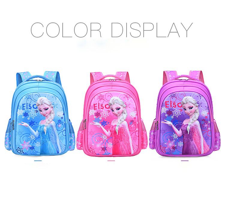 neue Frozen Elsa Blue Schultasche