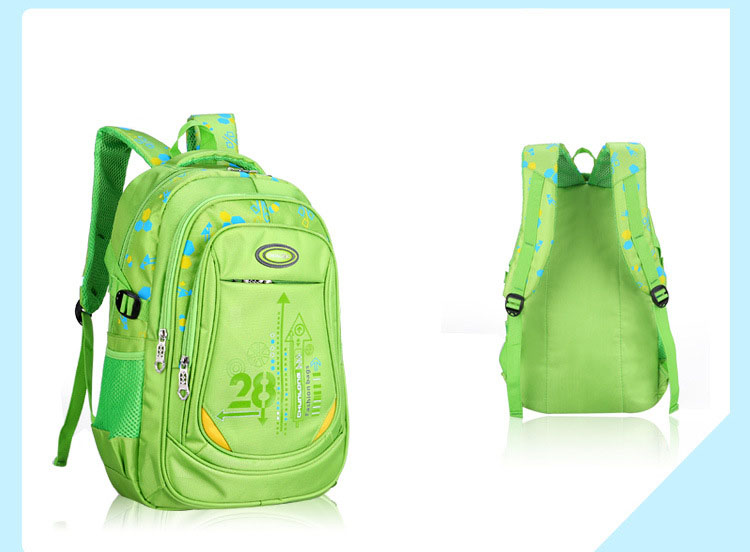 Schultaschen für Mittelschüler in verschiedenen Farben